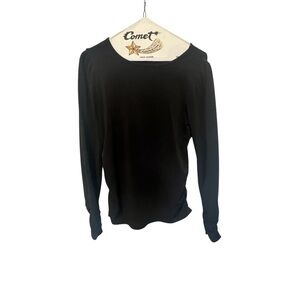 Cato Black Long Sleeve Blouse